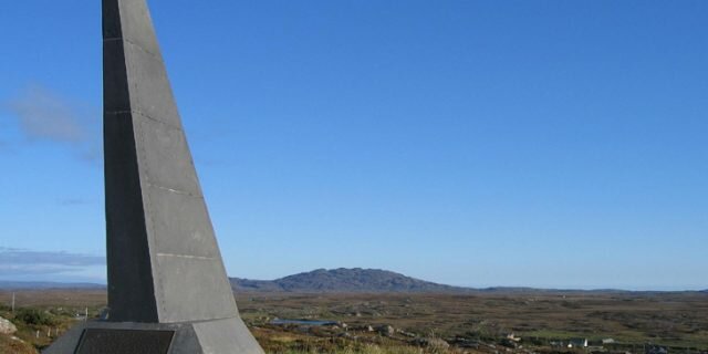 Alcock & Brown Monument